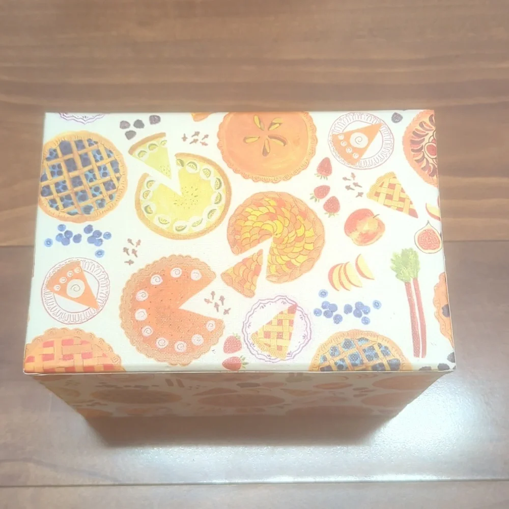 Pie Patterned RecipeBox - Picture 3 of 12